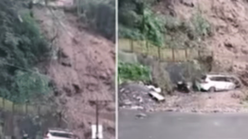 Shimla Landslide 2025